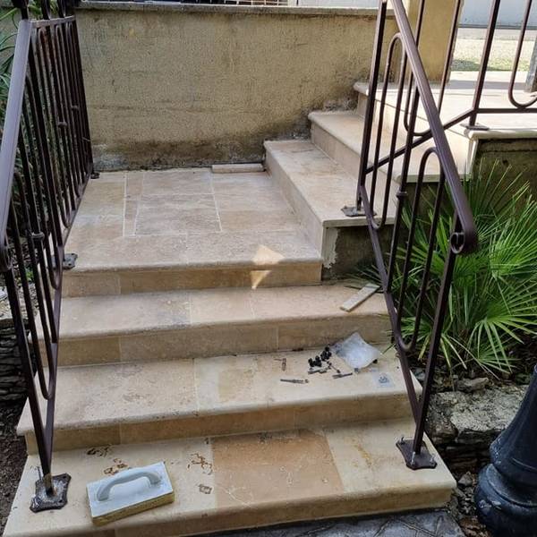 Escalier en pierre