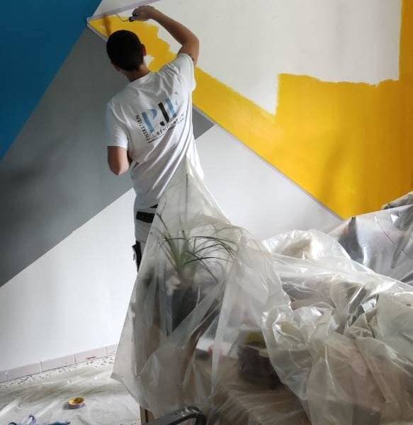 Mur peinture